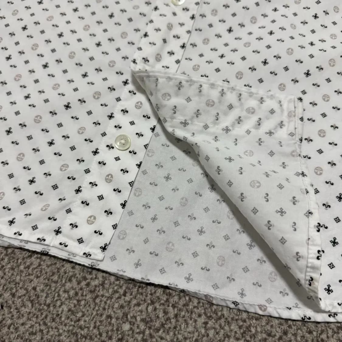 95 빈폴 패턴 셔츠 슬림 상품이미지5