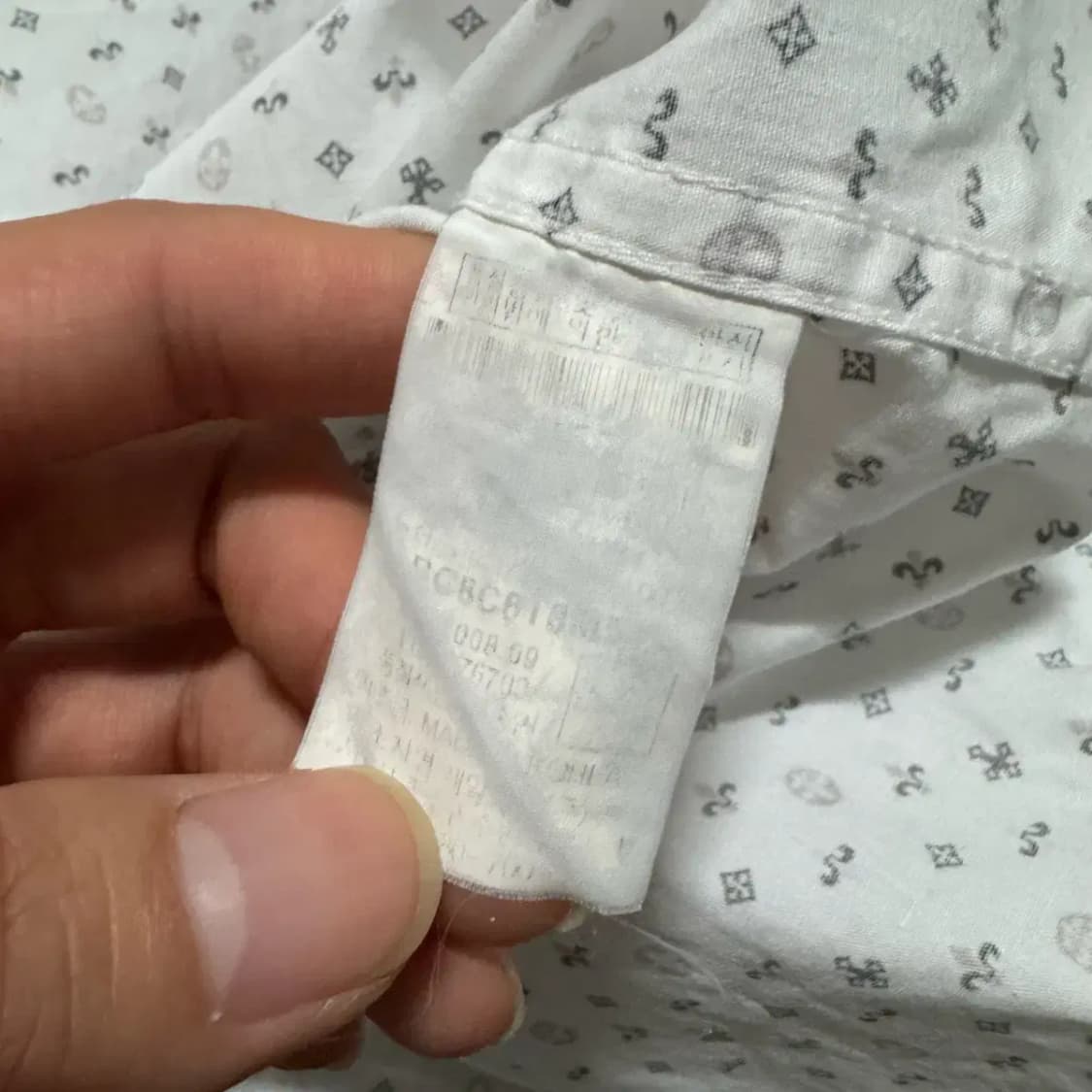 95 빈폴 패턴 셔츠 슬림 상품이미지6