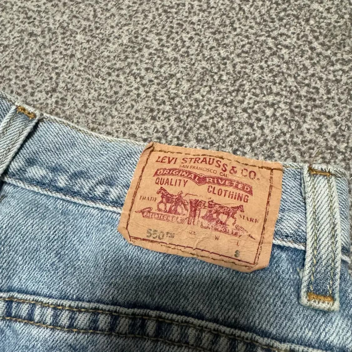 26 리바이스 550 청바지 여성 상품이미지3