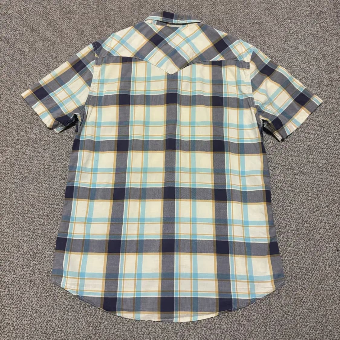 M 리바이스 체크 반팔 셔츠 상품이미지7