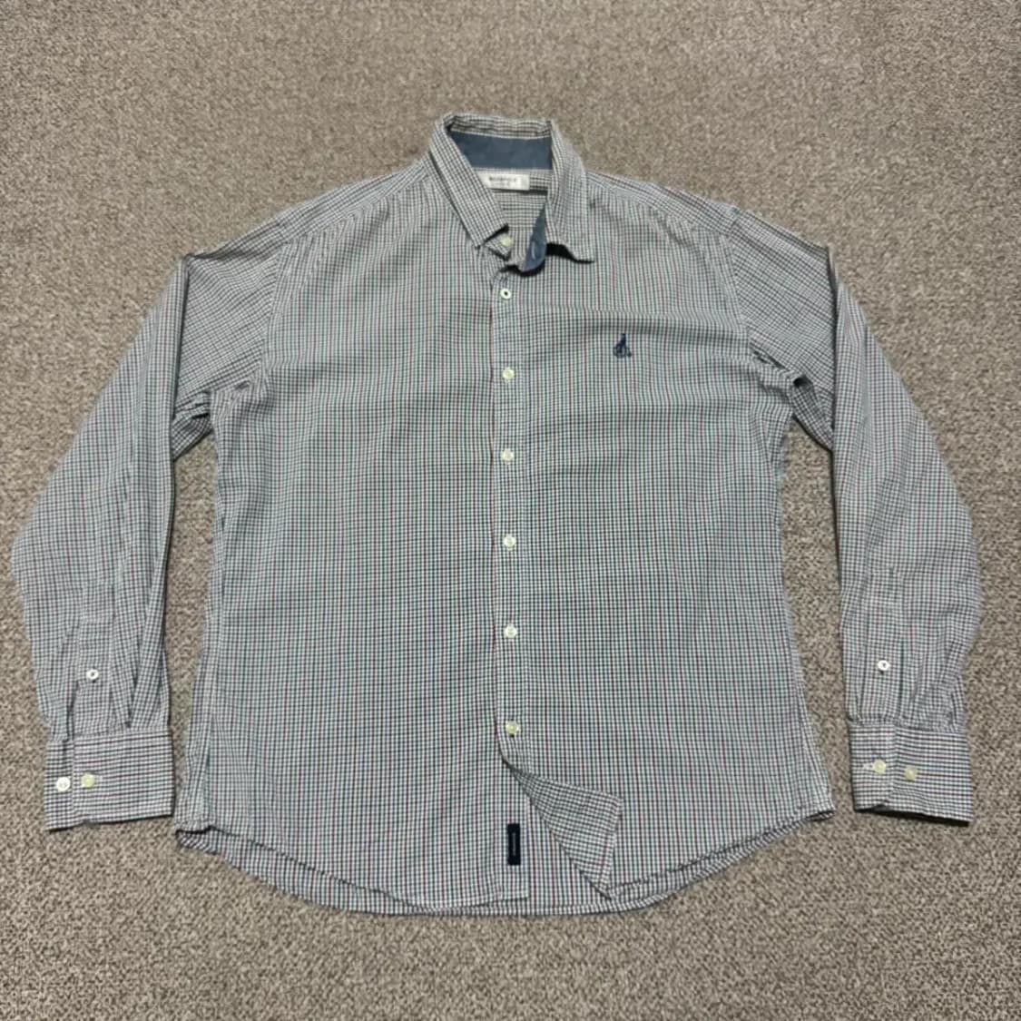 105 빈폴 체크 셔츠 슬림 상품이미지1