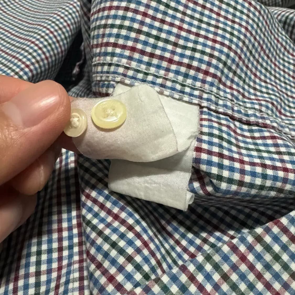 105 빈폴 체크 셔츠 슬림 상품이미지6