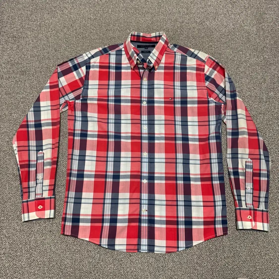 M 타미힐피거 체크 셔츠 상품이미지1