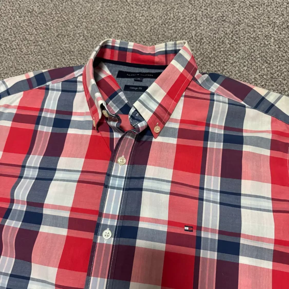 M 타미힐피거 체크 셔츠 상품이미지2