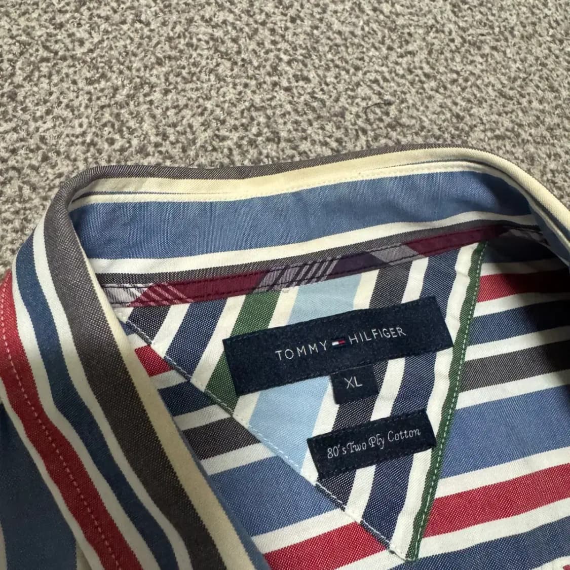 XL 타미힐피거 스트라이프 셔츠 상품이미지4