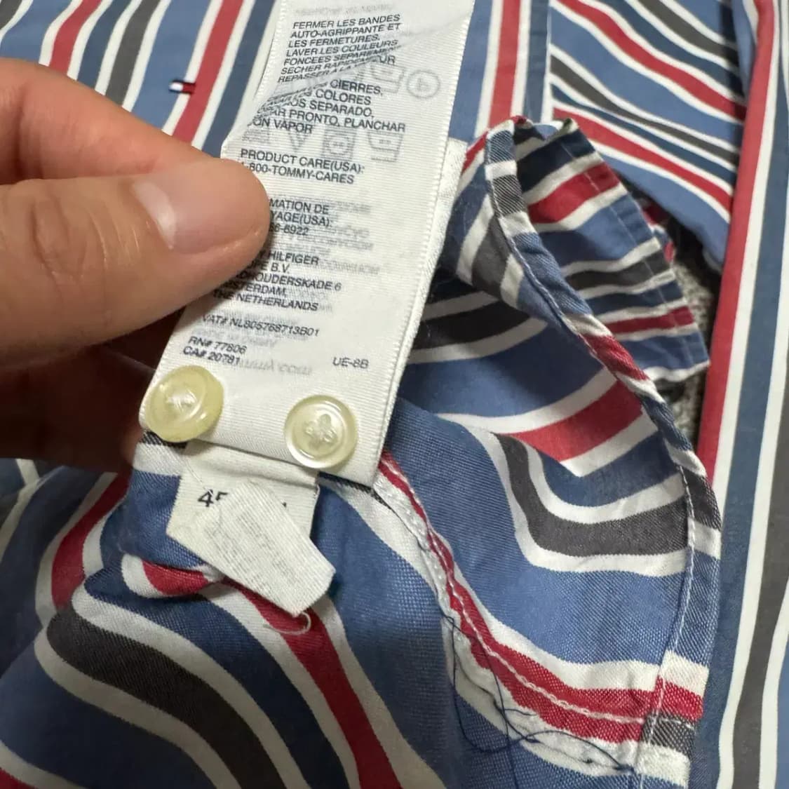 XL 타미힐피거 스트라이프 셔츠 상품이미지6