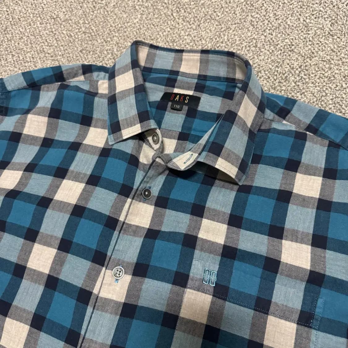 110 닥스 체크 셔츠 상품이미지2