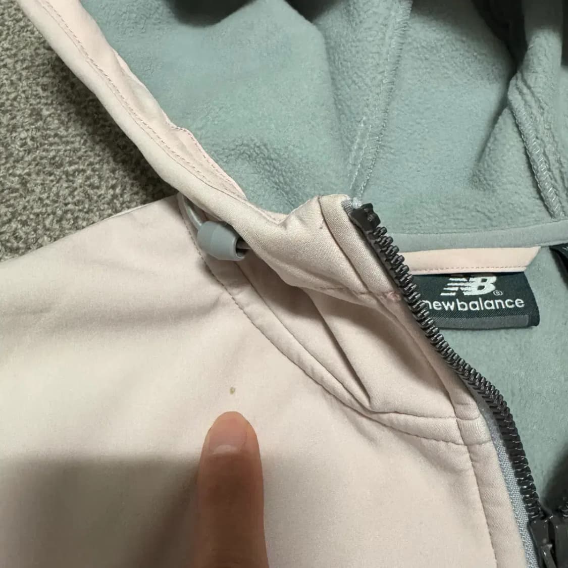 S 뉴발란스 여성용 소프트쉘 후드 자켓 상품이미지4