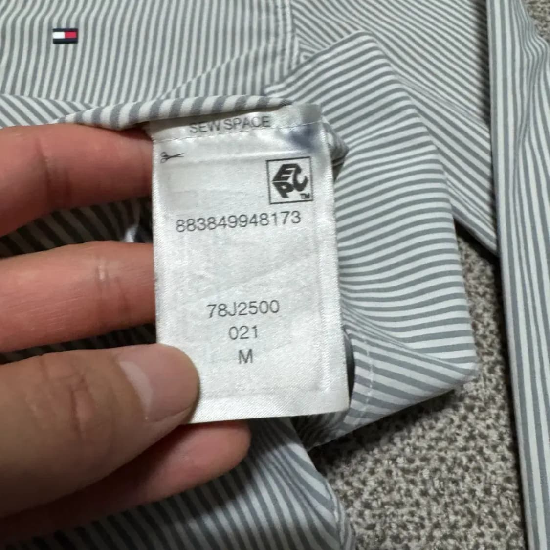 M 타미힐피거 스트라이프 셔츠 상품이미지5