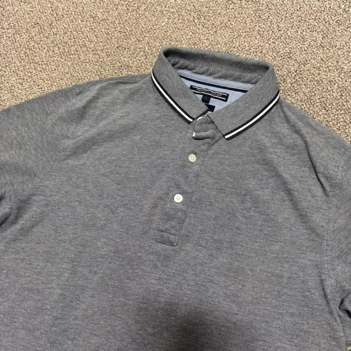 L 타미힐피거 반팔 카라티 상품이미지2