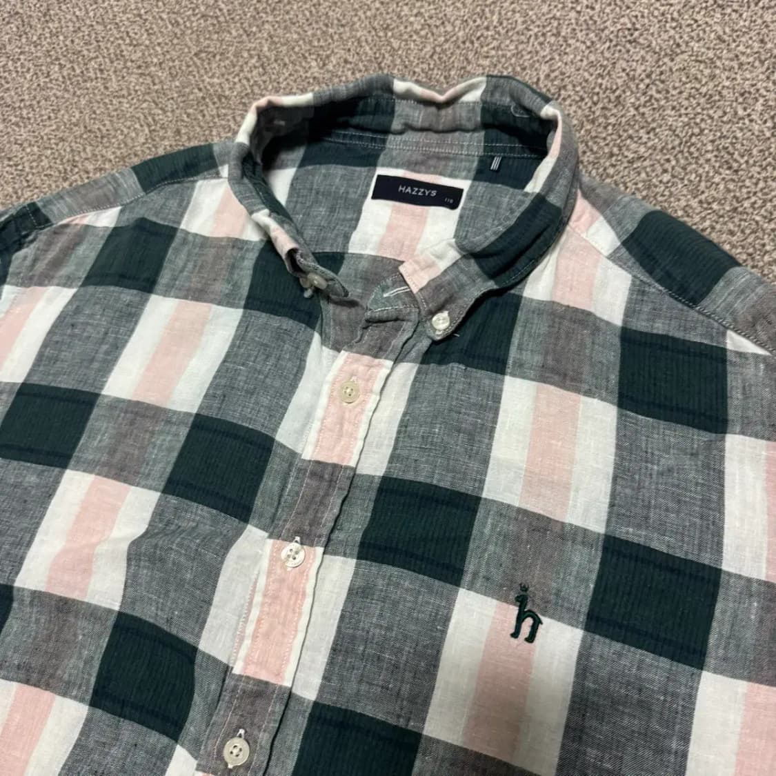 115 헤지스 린넨 셔츠 상품이미지2