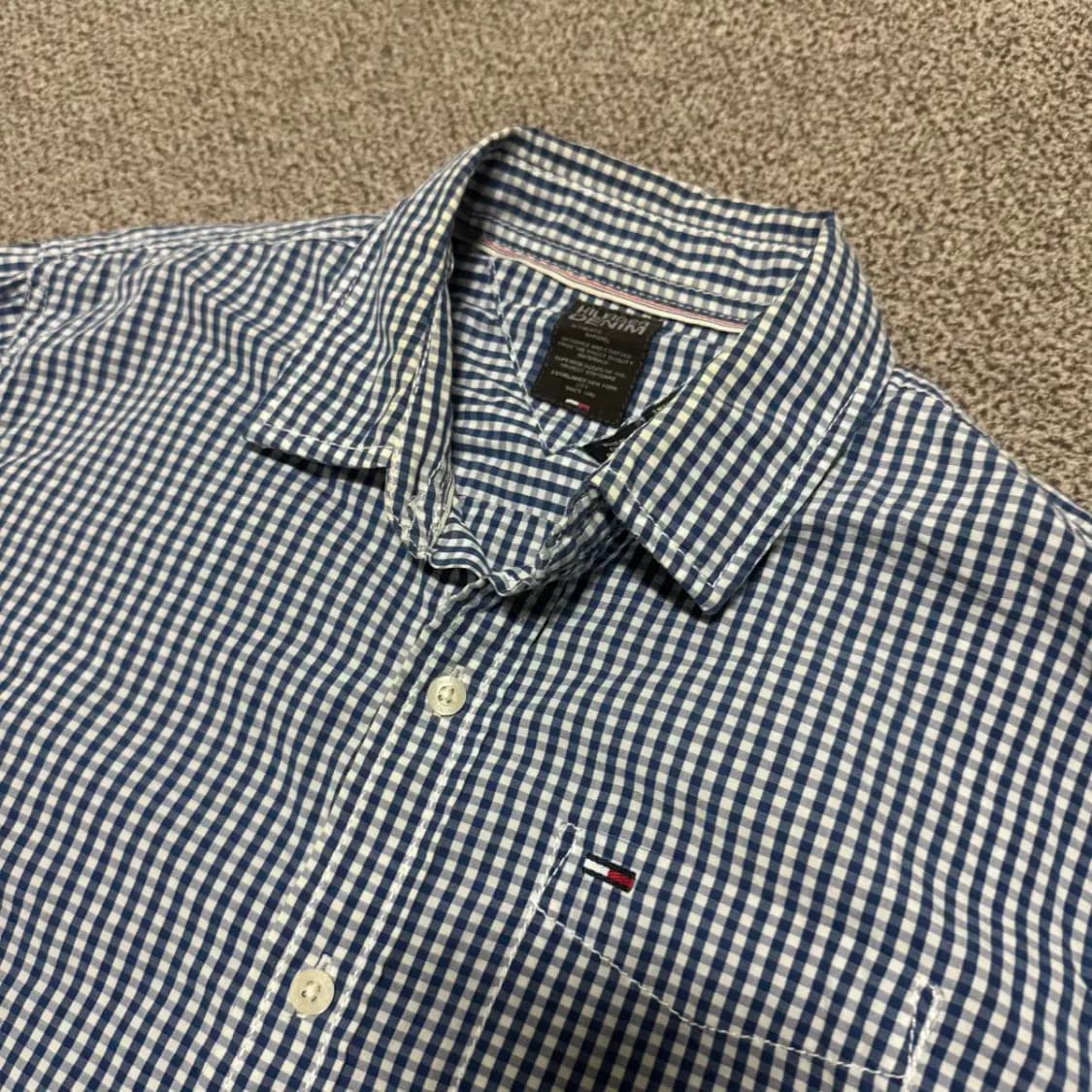 S 타미힐피거 체크 셔츠 상품이미지2