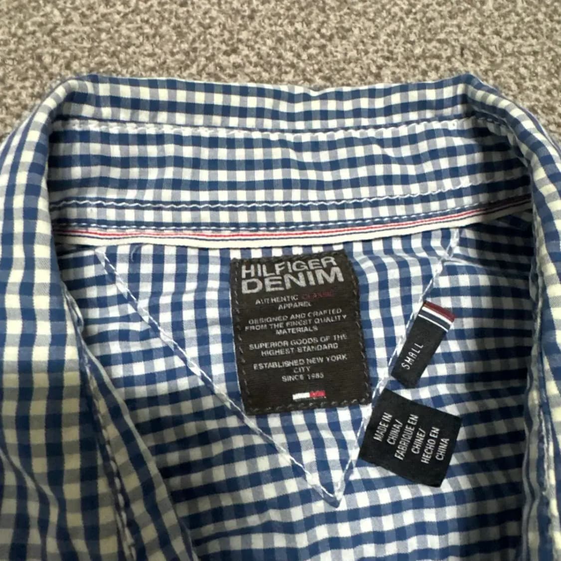 S 타미힐피거 체크 셔츠 상품이미지4