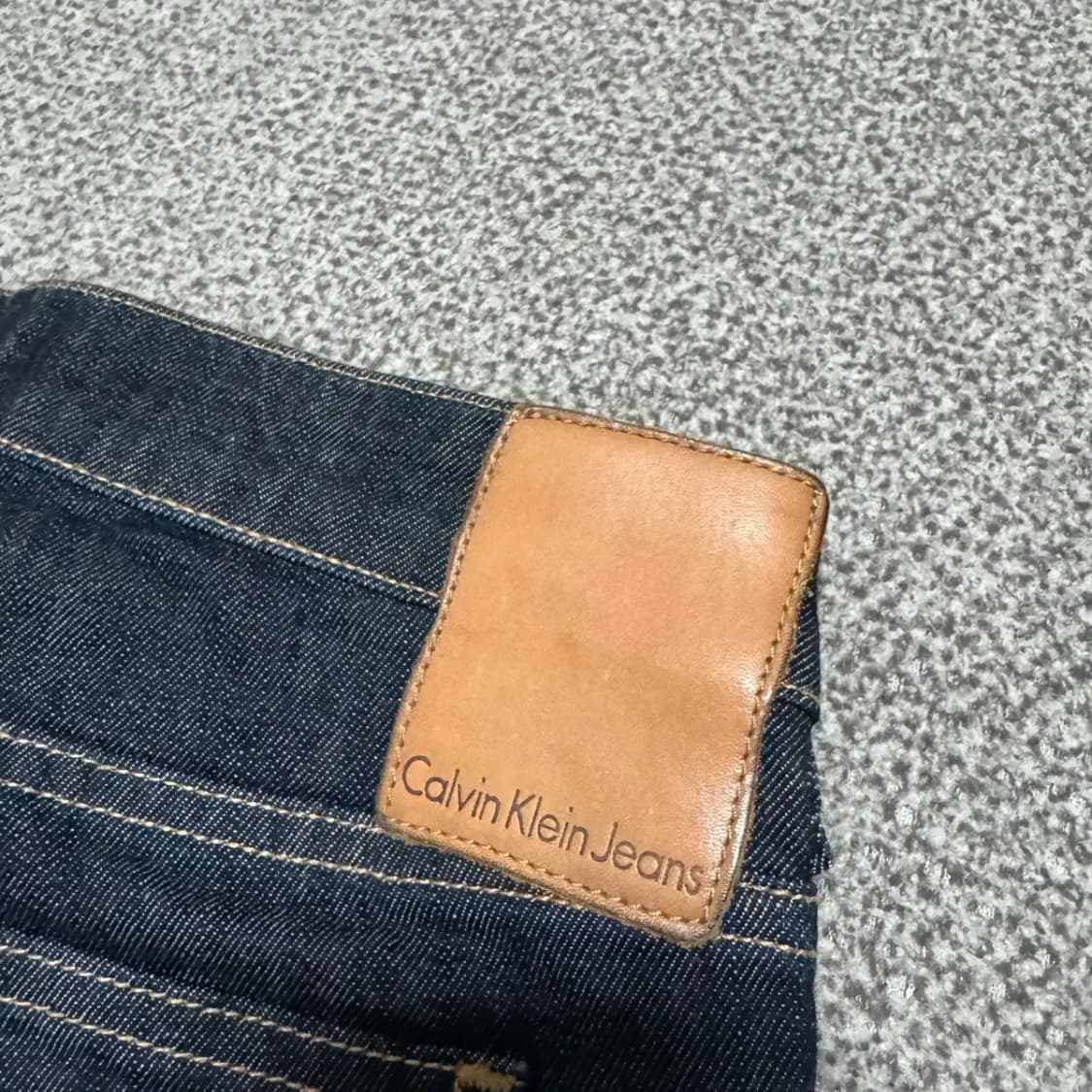 27 캘빈클라인 진청 데님 바지 상품이미지3