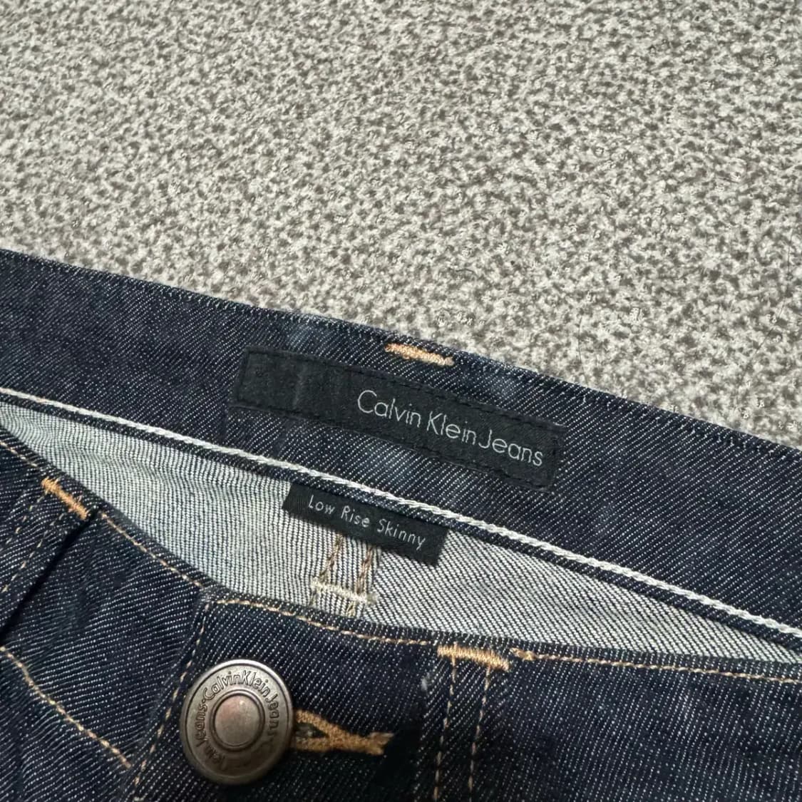 27 캘빈클라인 진청 데님 바지 상품이미지5