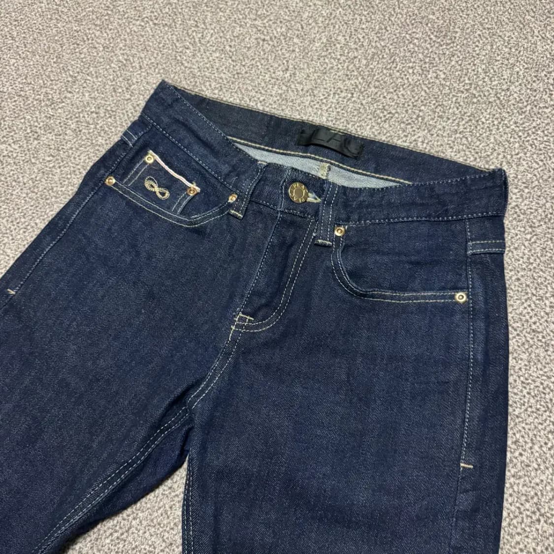 28 플랙 진청바지 상품이미지5