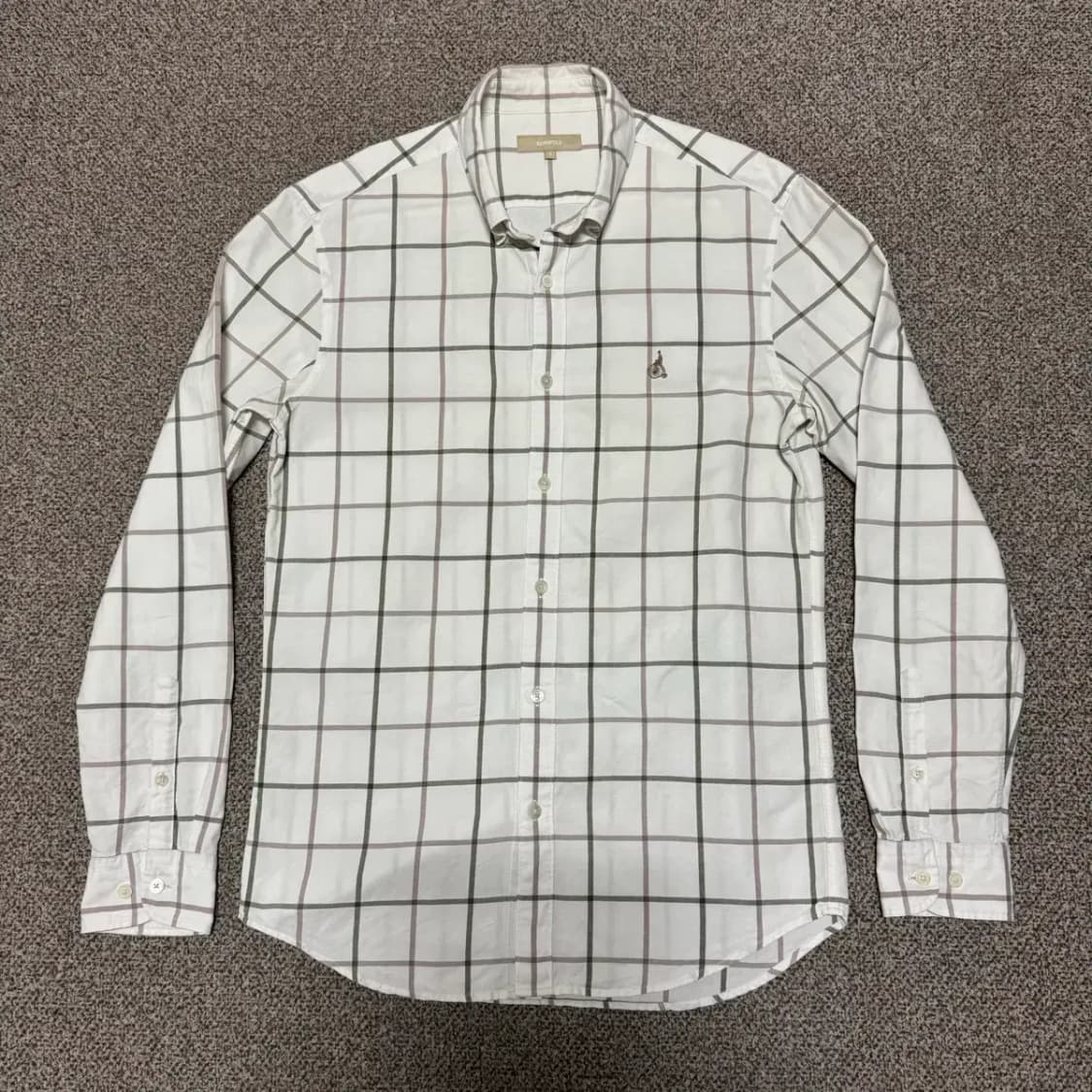 S 빈폴 체크 셔츠 상품이미지1