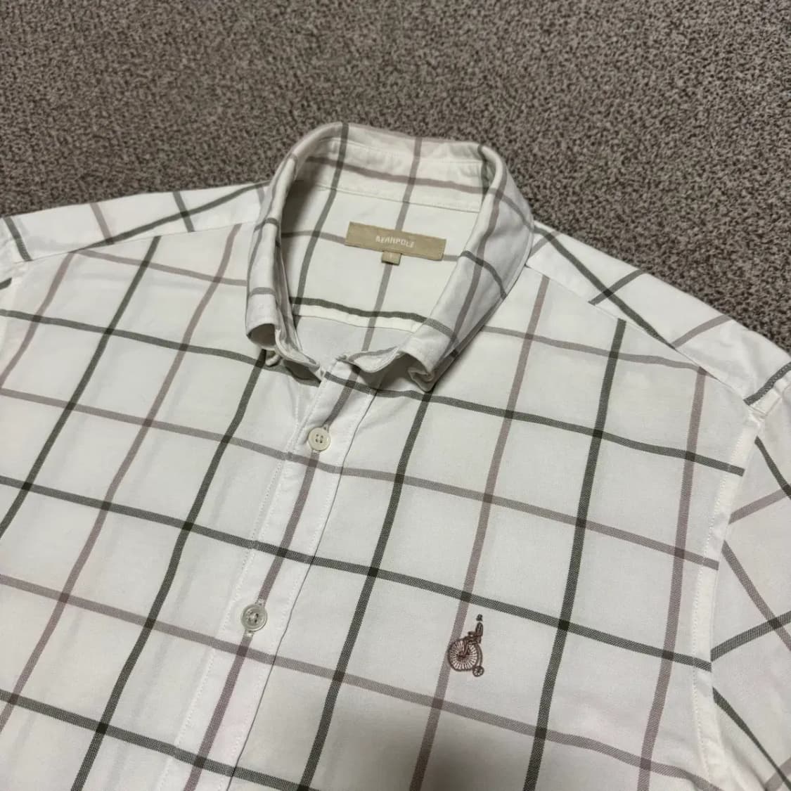 S 빈폴 체크 셔츠 상품이미지2