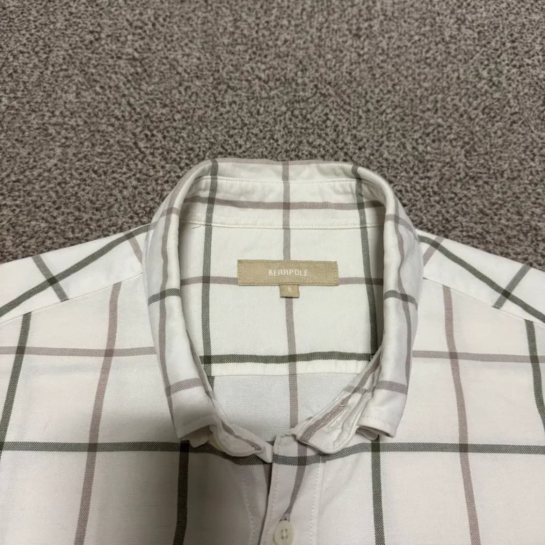S 빈폴 체크 셔츠 상품이미지3