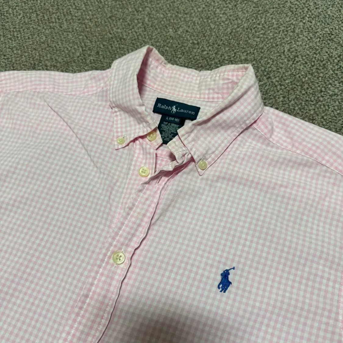 14-16 폴로랄프로렌 체크 셔츠 상품이미지2