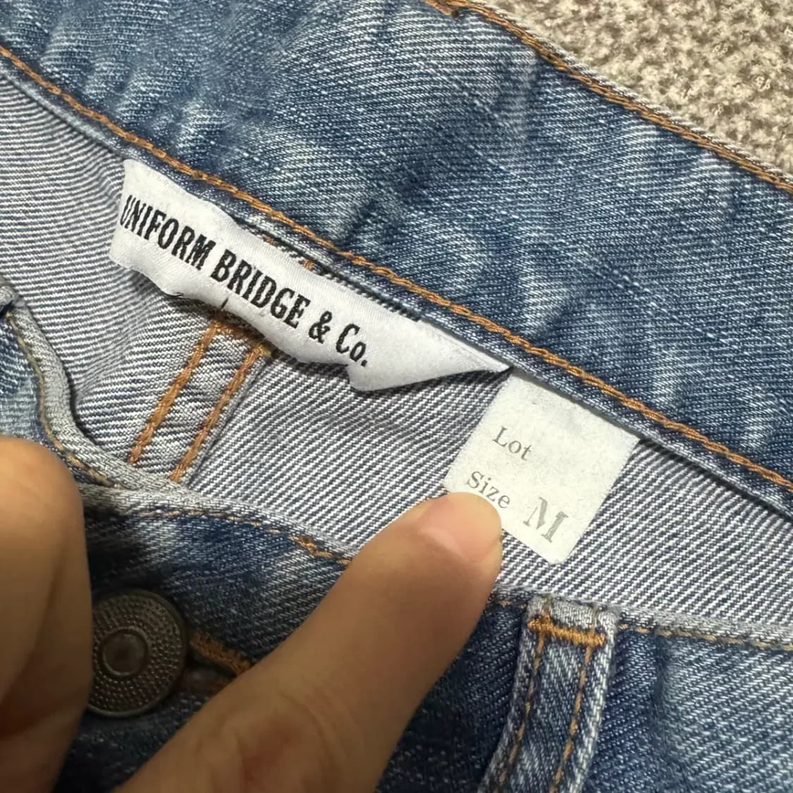 30 유니폼브릿지 데님 청바지 상품이미지3