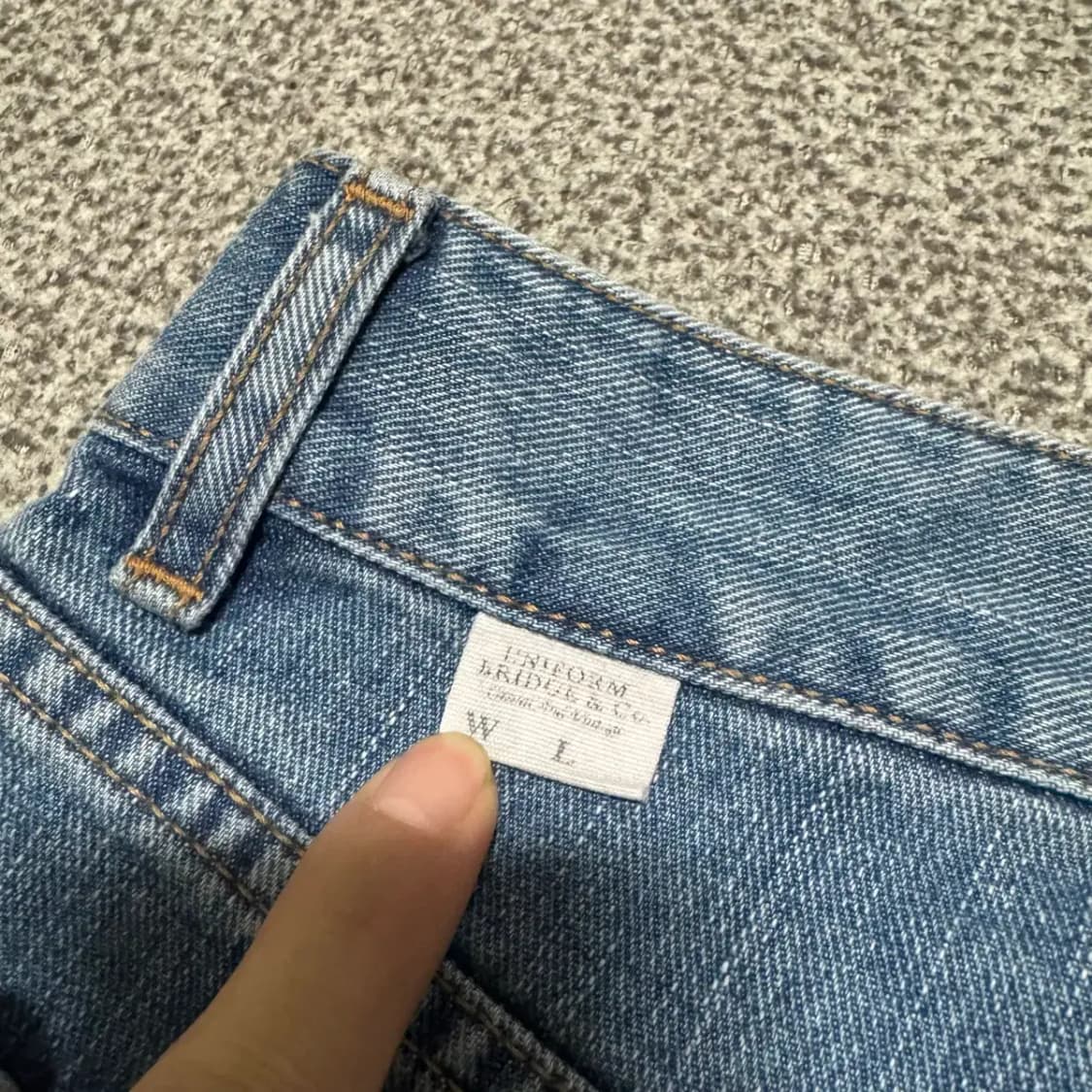 30 유니폼브릿지 데님 청바지 상품이미지6