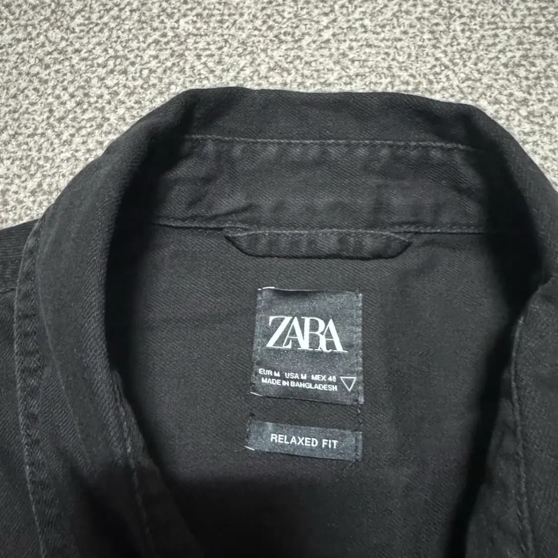 M 자라 흑청셔츠 상품이미지3