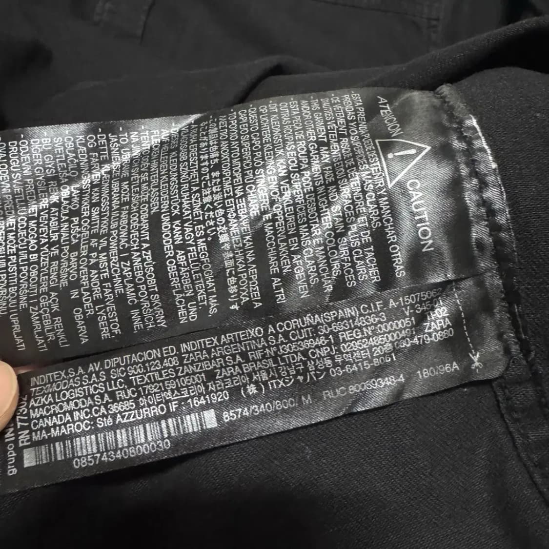 M 자라 흑청셔츠 상품이미지4