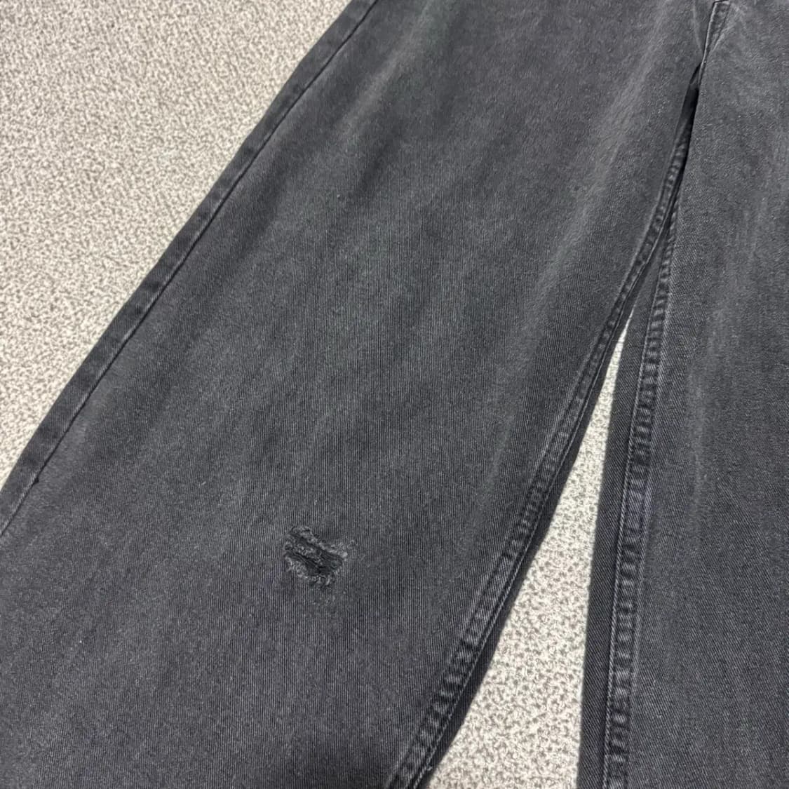 S 굿라이프웍스 흑청 데님 청바지 상품이미지2