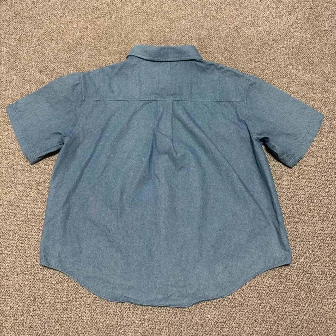 S 오아이오아이 0ioi 반팔 데님 셔츠 상품이미지6