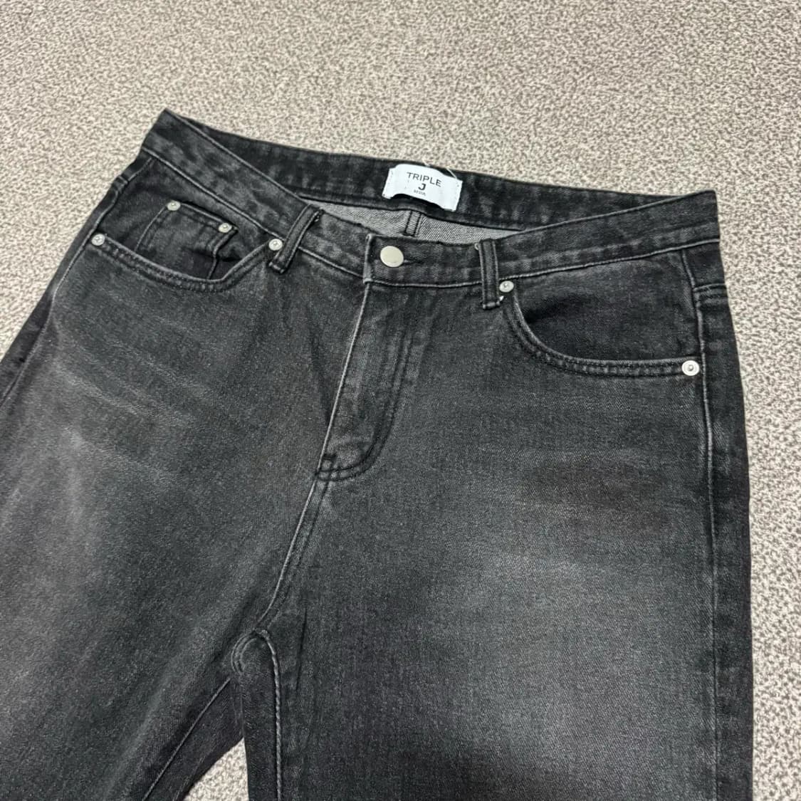 L 트리플제이 흑청바지 상품이미지2