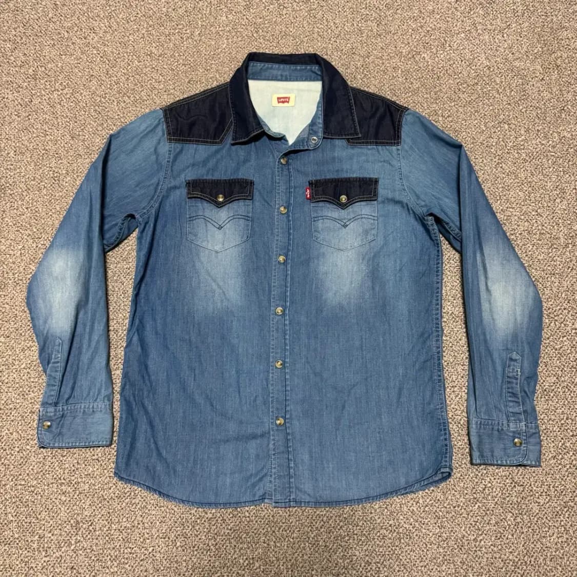 160 리바이스 데님 셔츠 상품이미지1