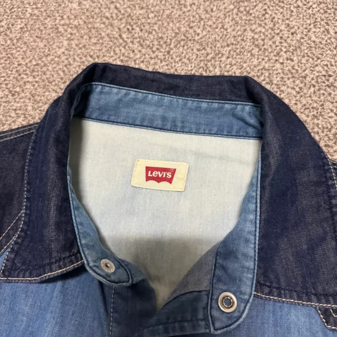 160 리바이스 데님 셔츠 상품이미지3