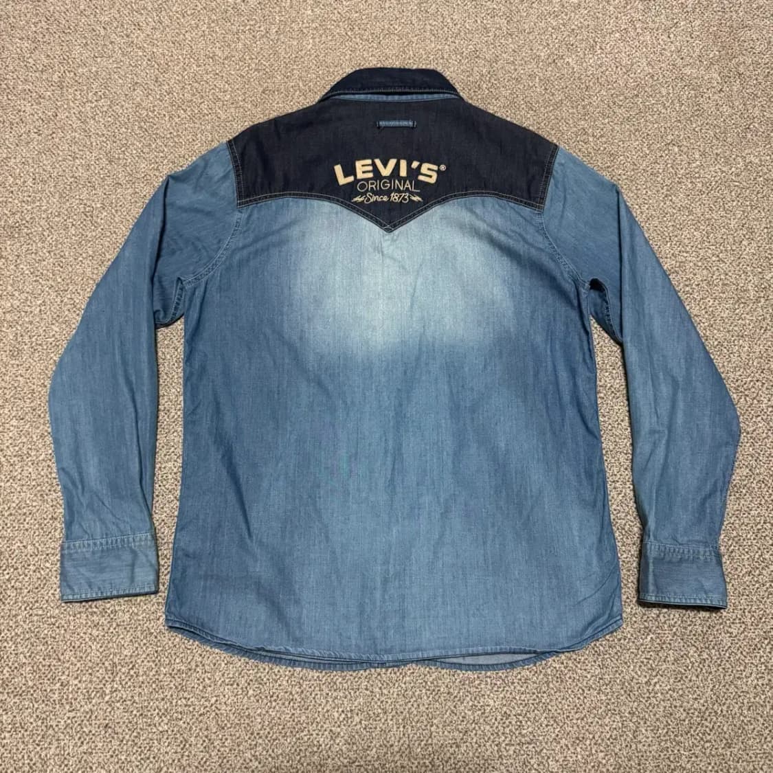 160 리바이스 데님 셔츠 상품이미지6