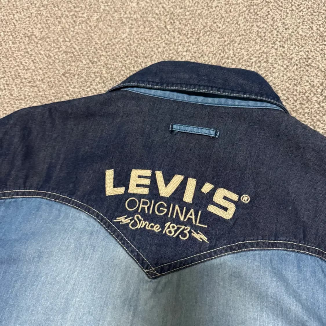 160 리바이스 데님 셔츠 상품이미지7