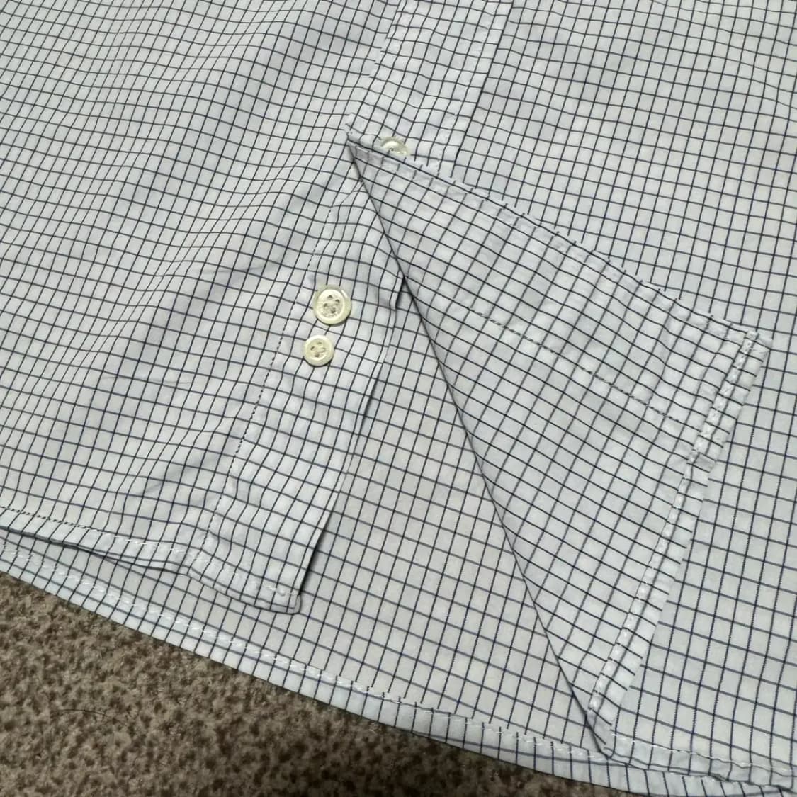 100 빈폴 체크 셔츠 슬림 상품이미지3