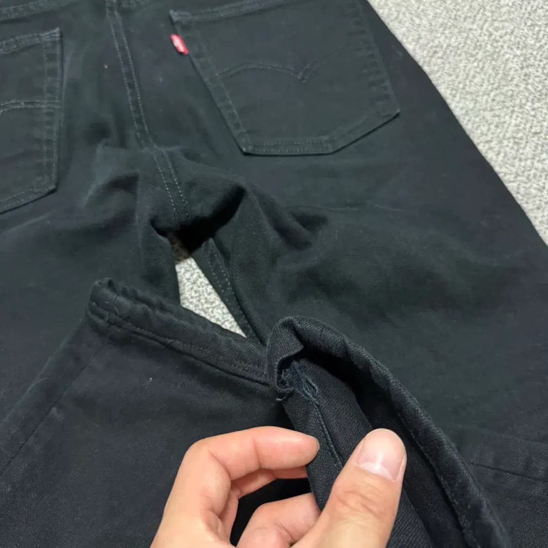 32 리바이스 흑청바지 상품이미지7