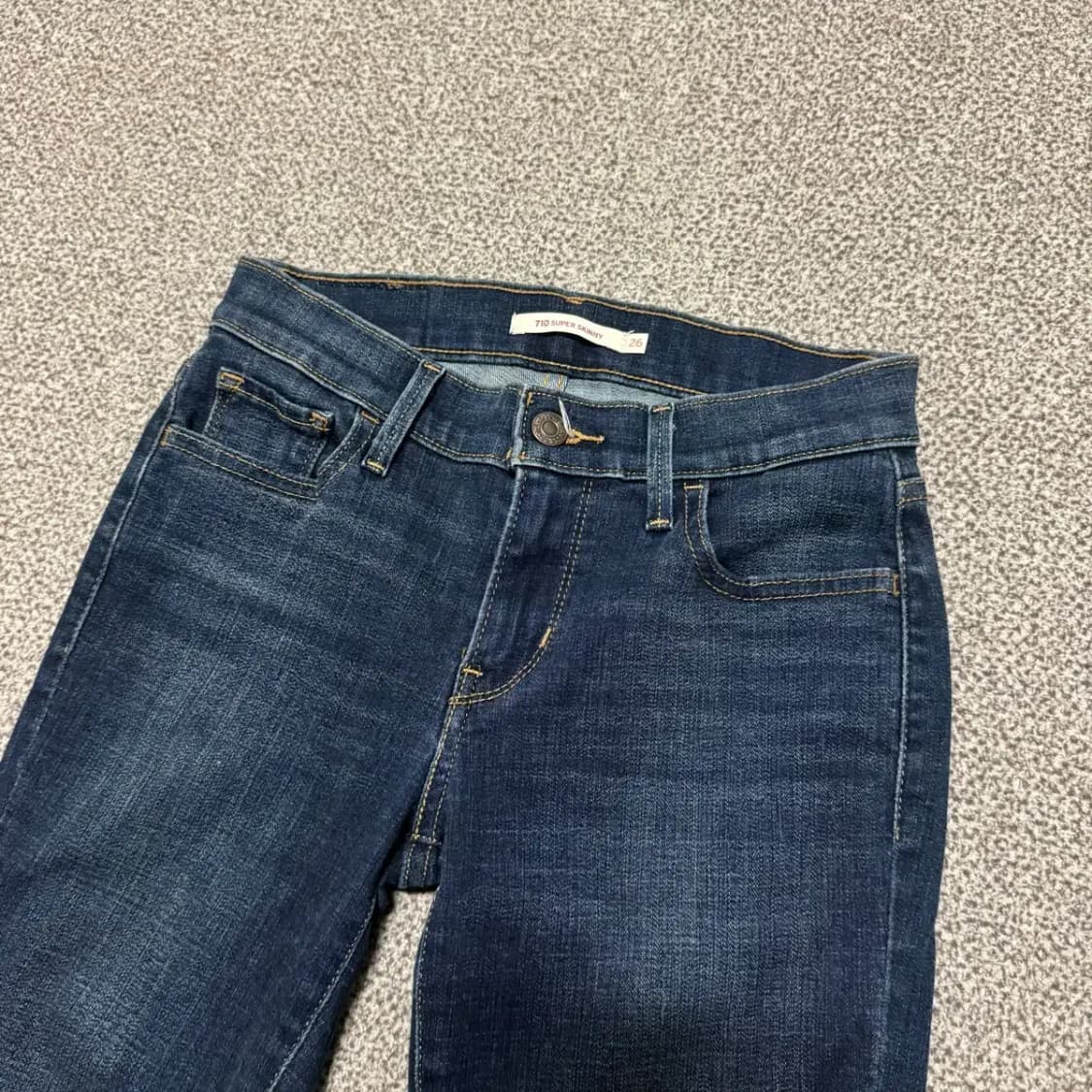 26 리바이스 710 진청바지 여성 상품이미지2
