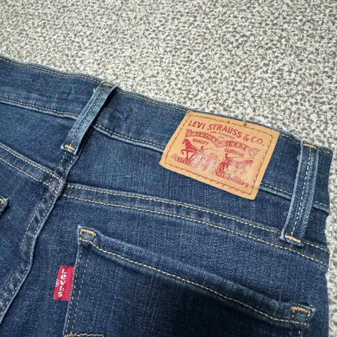 26 리바이스 710 진청바지 여성 상품이미지8