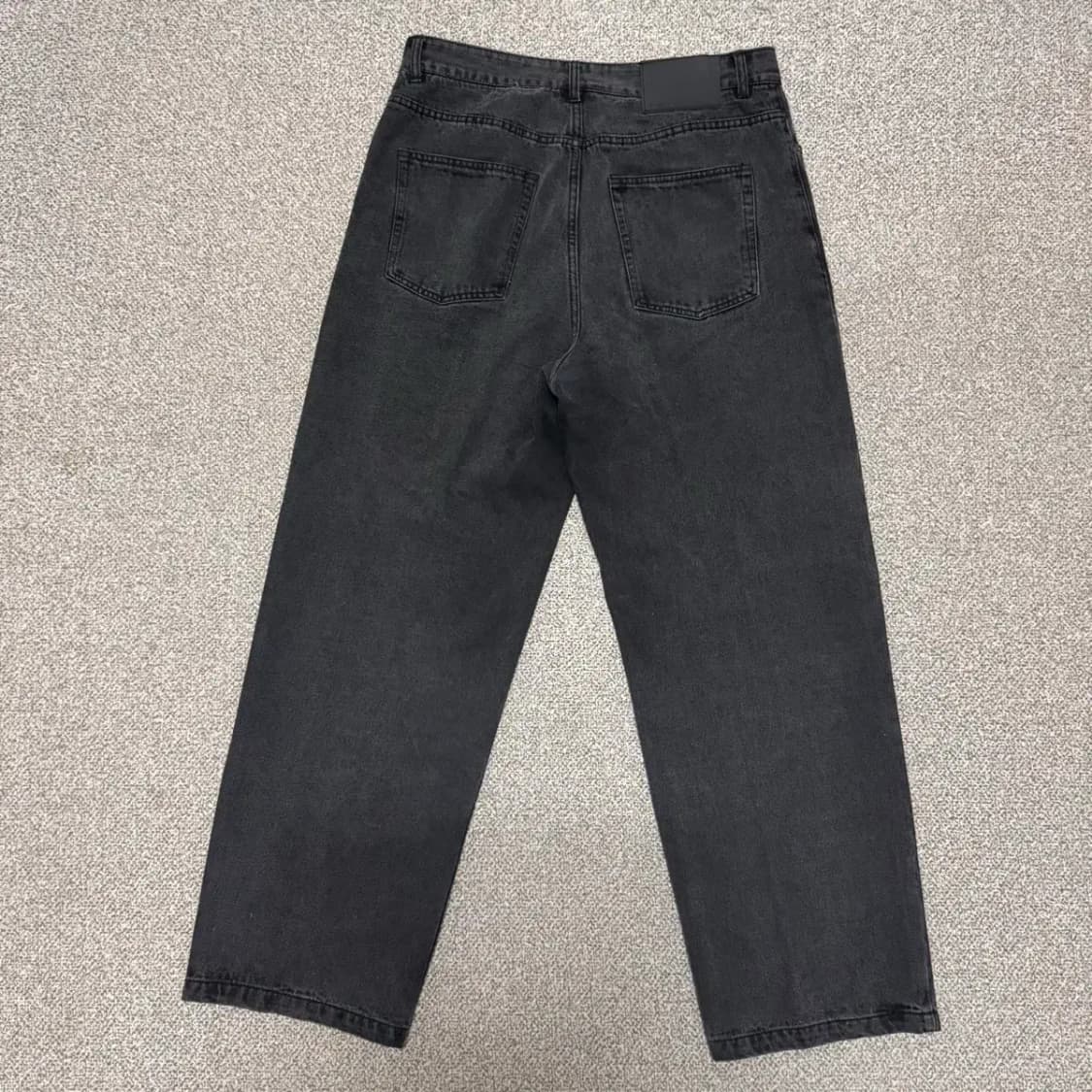 L 낫포너드 흑청바지 상품이미지1