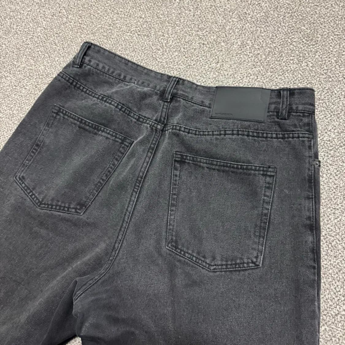 L 낫포너드 흑청바지 상품이미지3