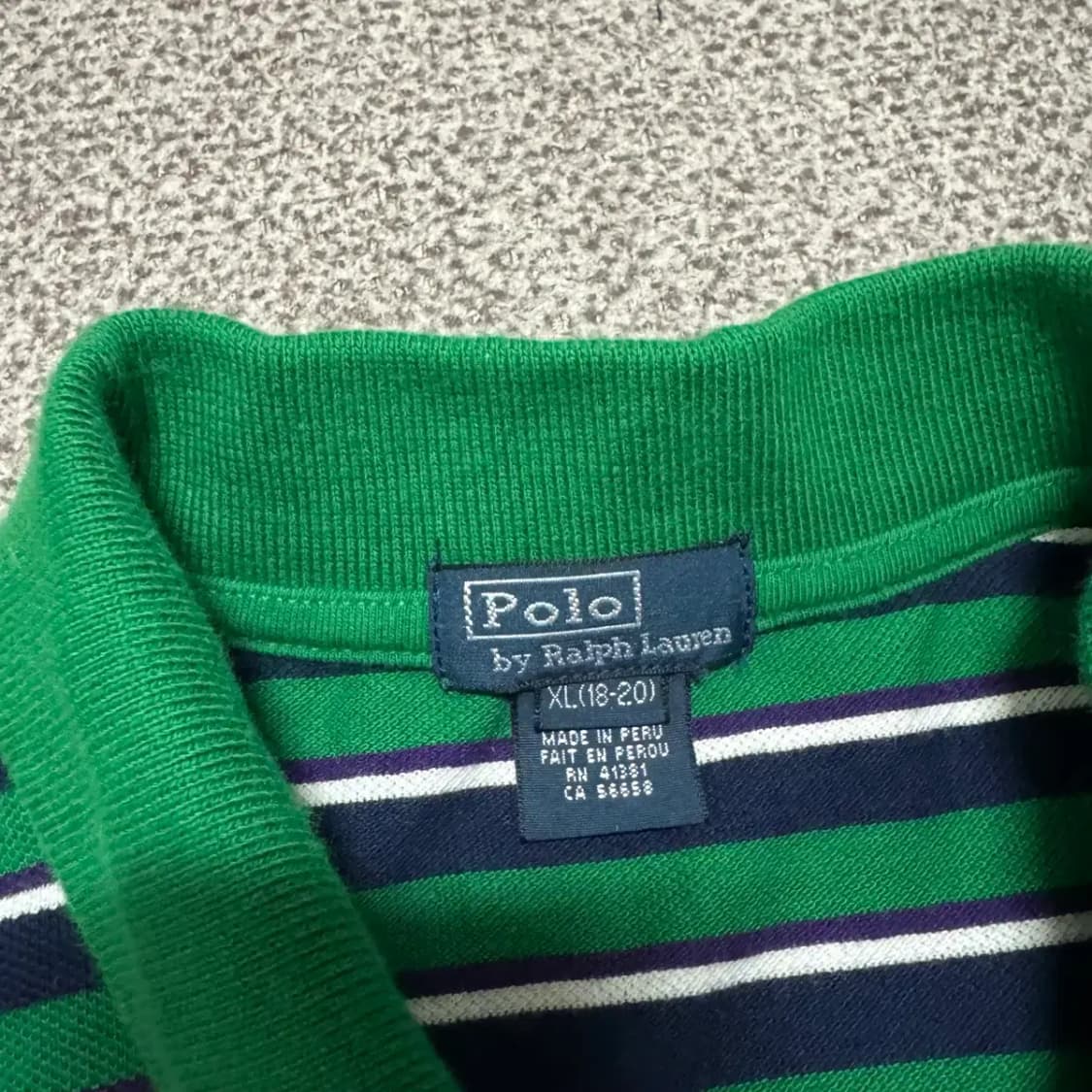 18-20 폴로랄프로렌 반팔 카라티 상품이미지3