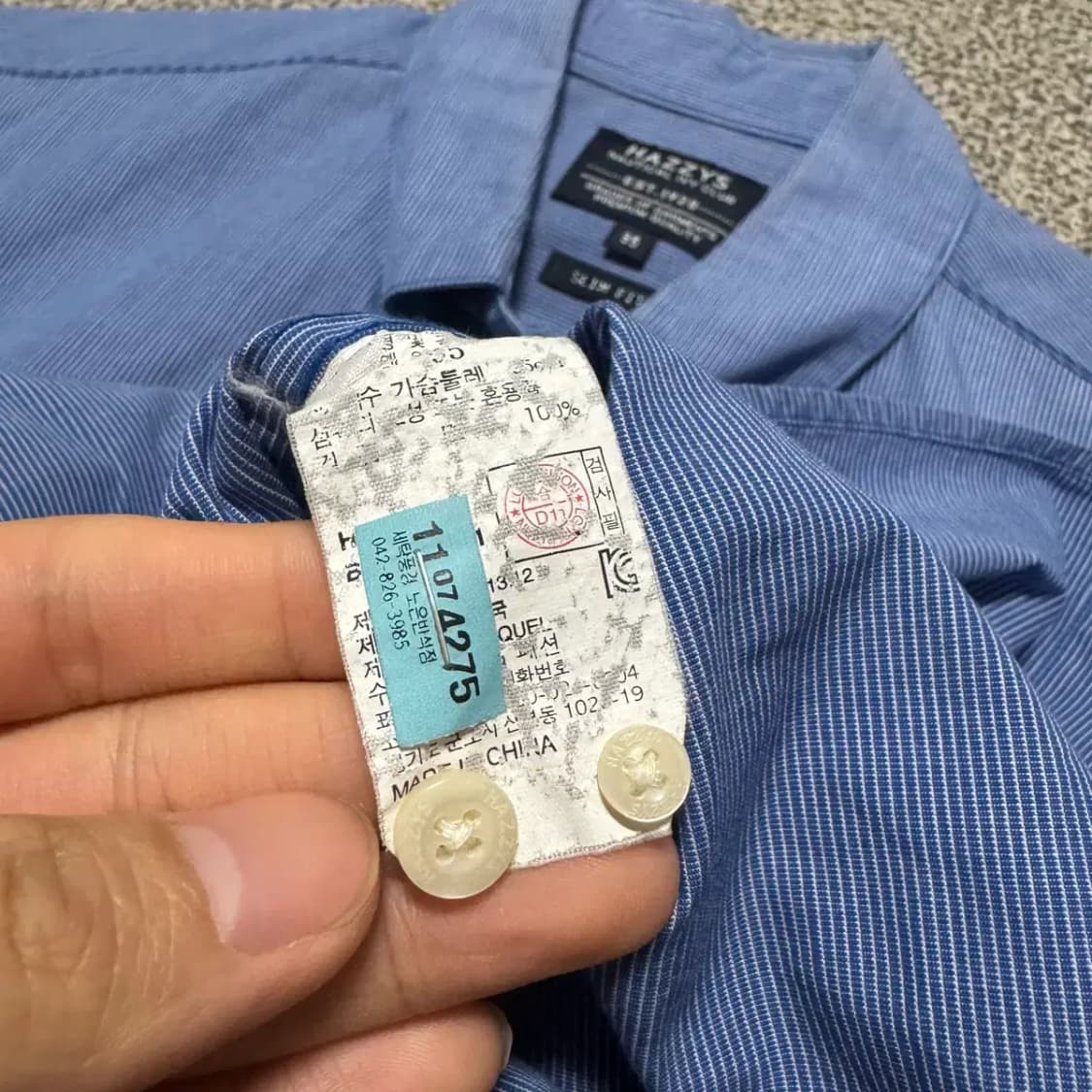 95 헤지스 반팔 셔츠 상품이미지5