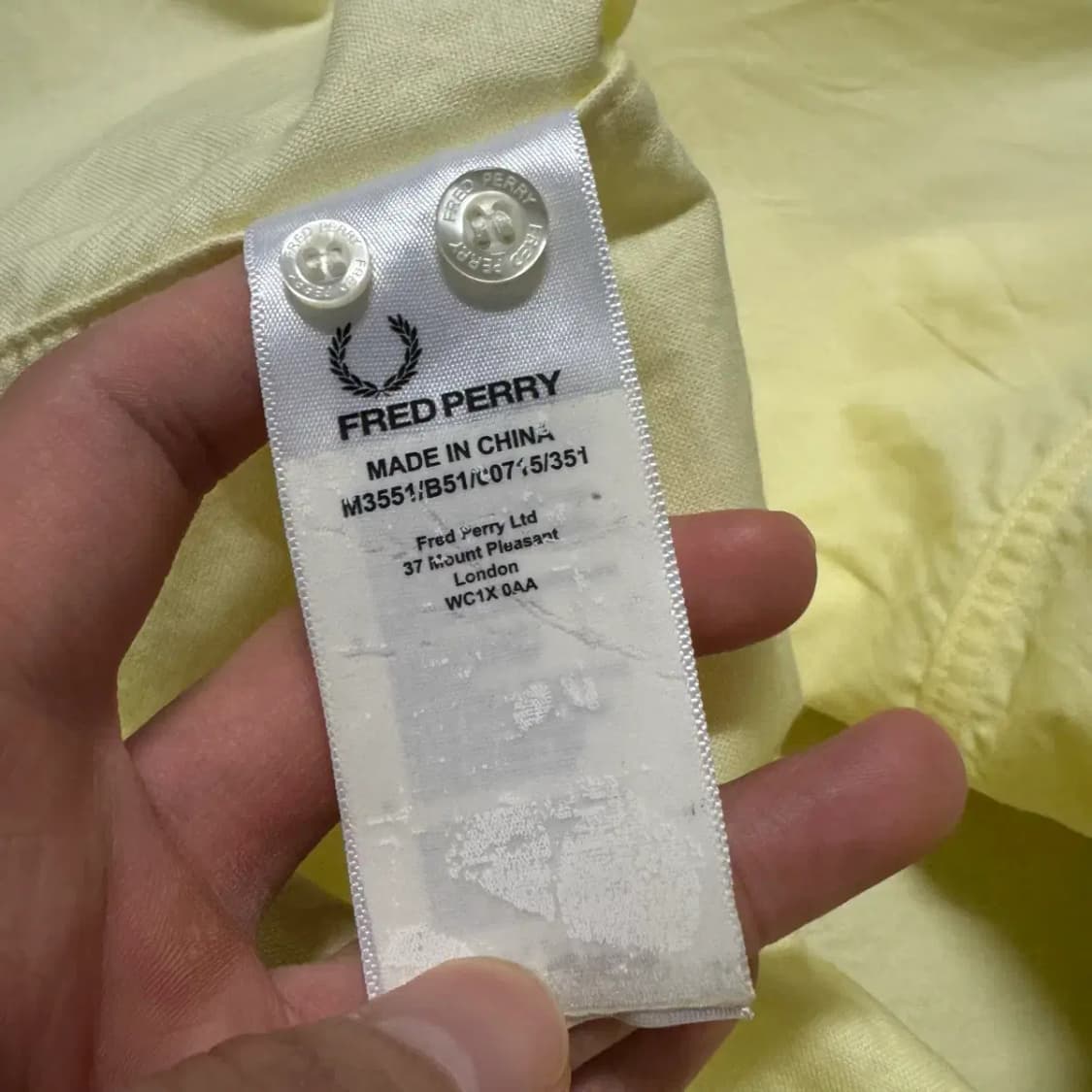 M 프레드페리 셔츠 상품이미지5