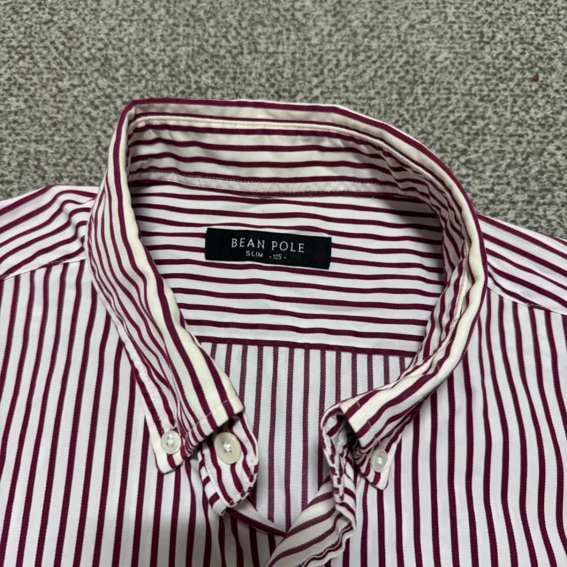 105 빈폴 스트라이프 셔츠 슬림 상품이미지3