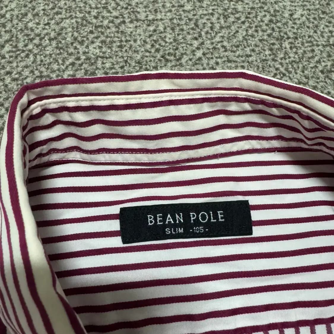 105 빈폴 스트라이프 셔츠 슬림 상품이미지4