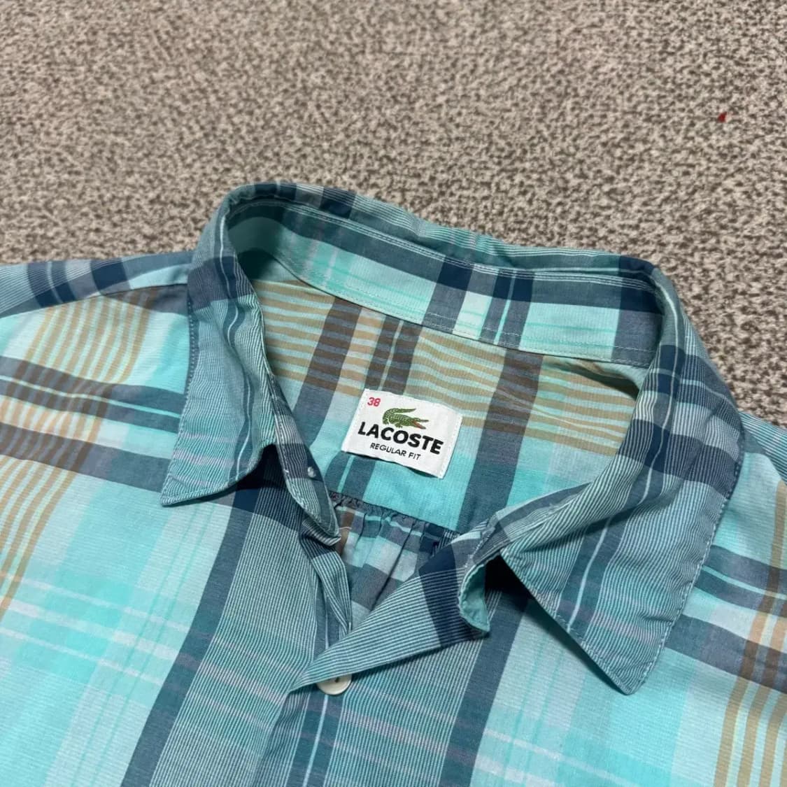 38 라코스테 체크 셔츠 상품이미지3