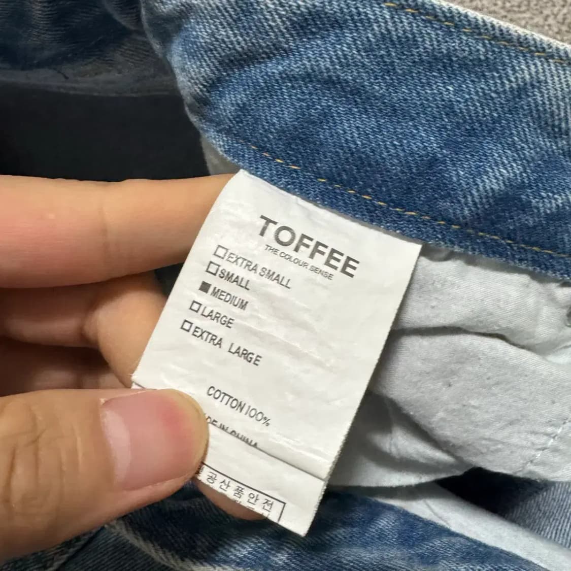 M 토피 청바지 상품이미지4