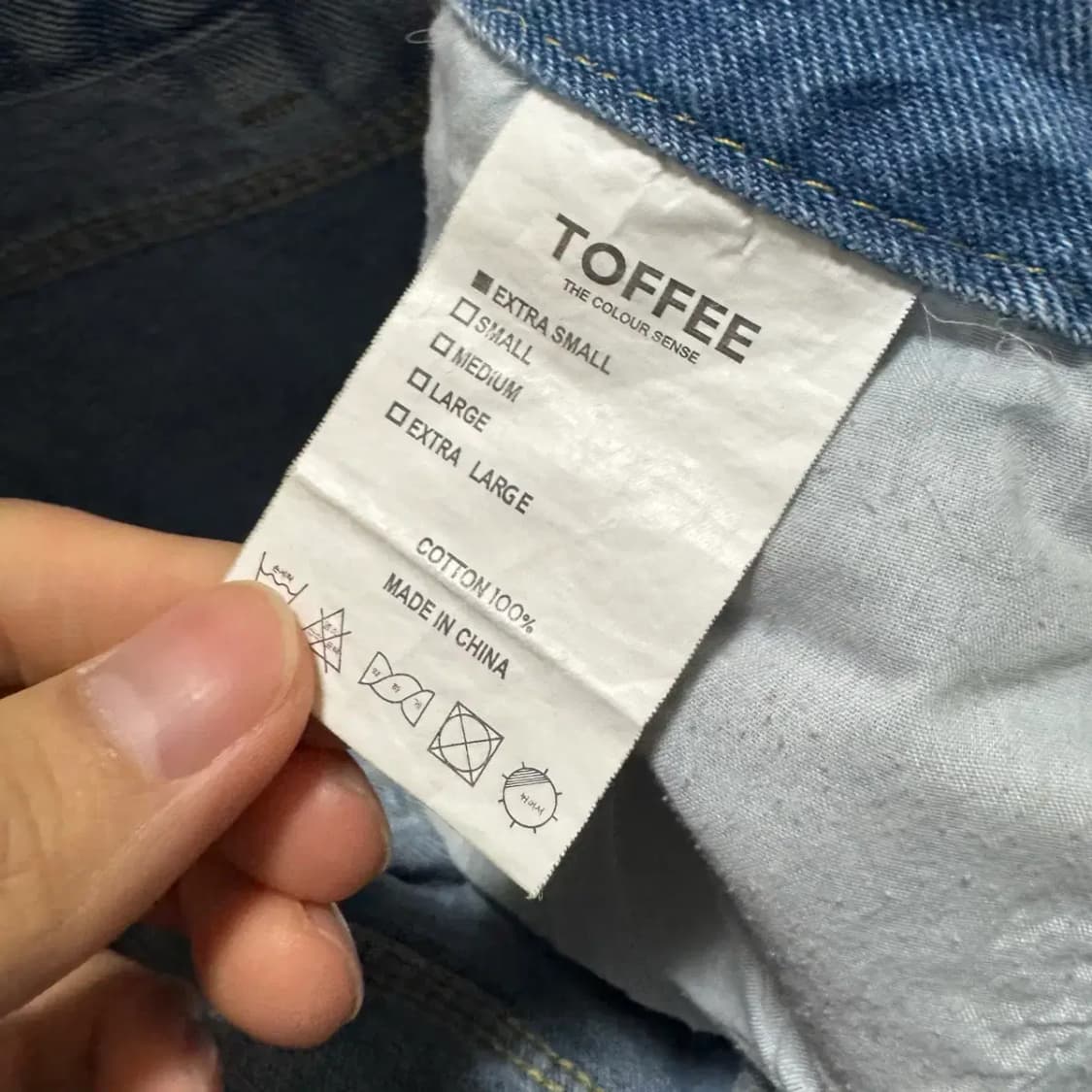 Xs 토피 청바지 상품이미지5