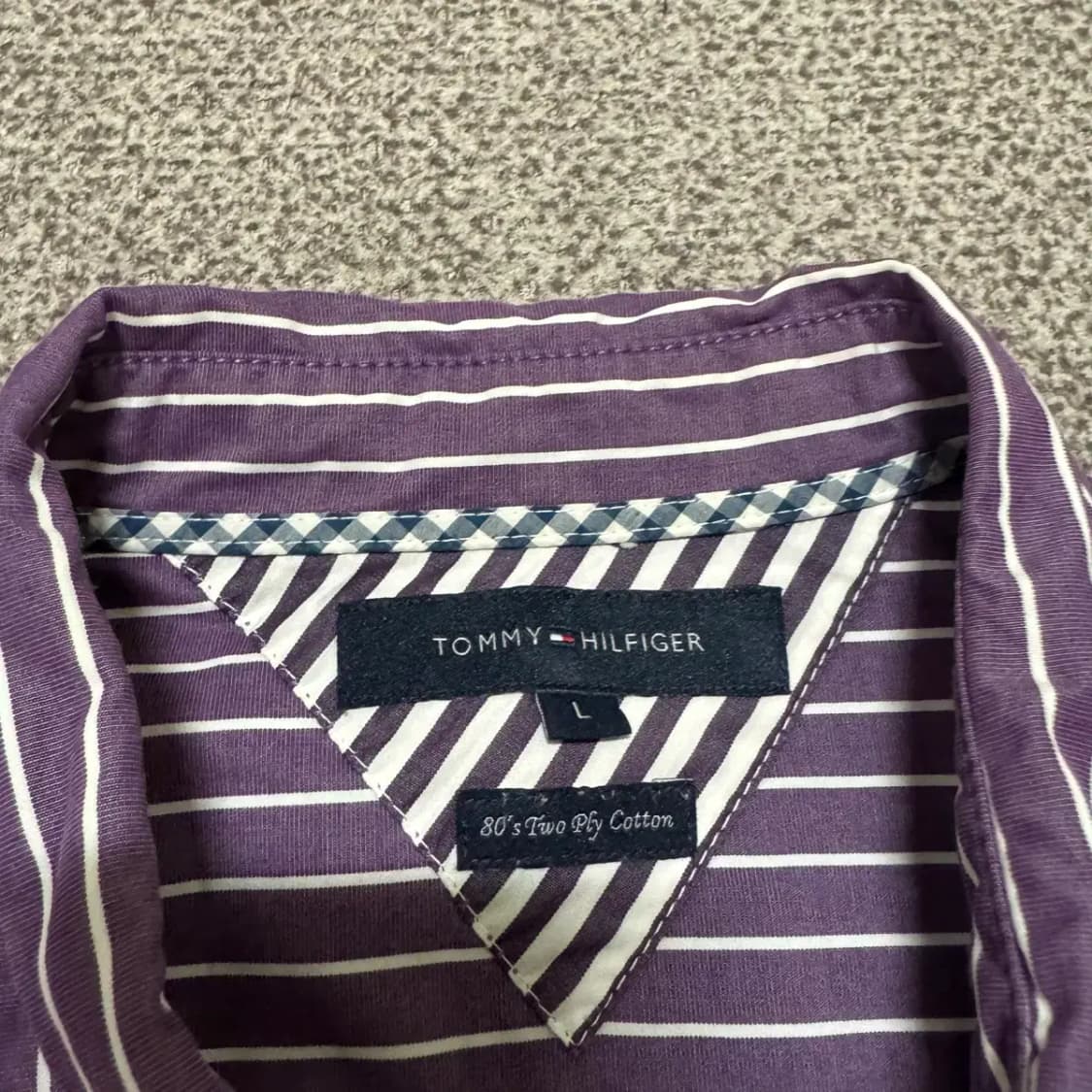 L 타미힐피거 스트라이프 셔츠 상품이미지3